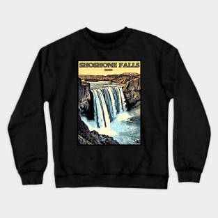 Shoshone Falls, Idaho Crewneck Sweatshirt